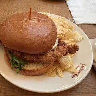 Pork Tenderloin Sandwich