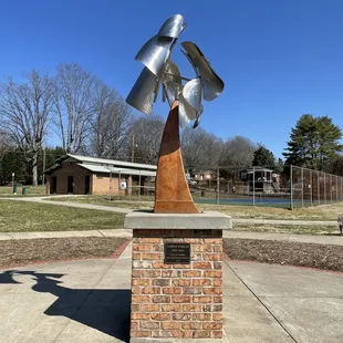 Statue - "ZAHRA'S WHIRLED" by Mike Roig