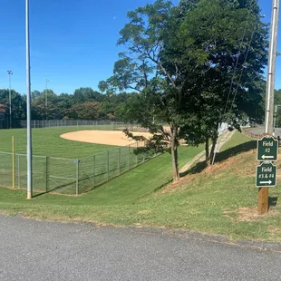 Baseball fields