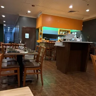 Bar area