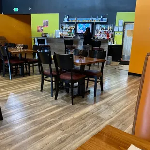 Bar area