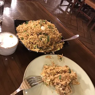 Lamb biryani