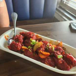 Mild chili appetizer