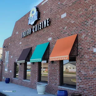 Front of the building