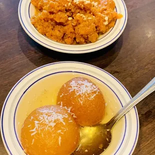 2. Gulab-Jamun  3. Gajar Halwa