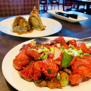 3. Vegetable Samosa  14. Chicken 65