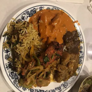 a plate of food