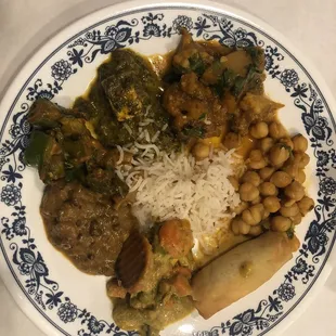a plate of food