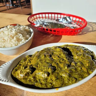 01.22.22 - Chicken Saag &amp; Basmati Rice