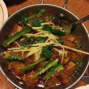 Karahi. Places usually screw this up but they did this well.