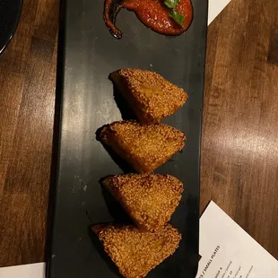 Sesame Cheese Toast