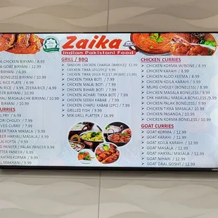 Menus