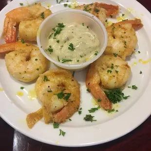Garlic shrimp