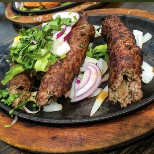 Beef seekh kabob
