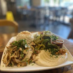 Chicken Shawerma Plate