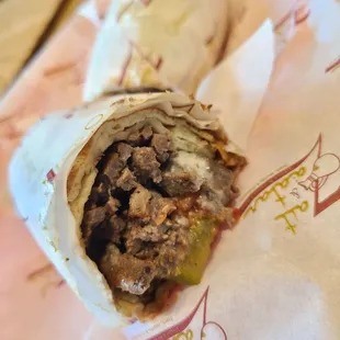 Beef Shawarma Sandwich