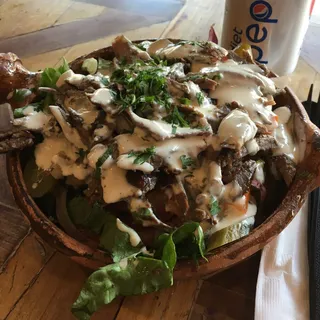beef shawarma bowl