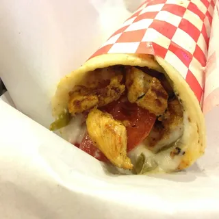 sheesh tawook wrap