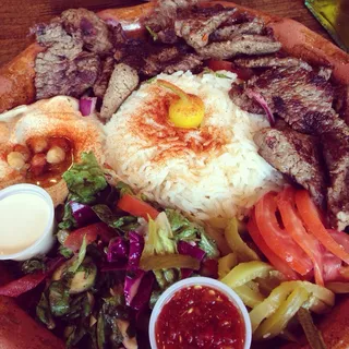 grilled beef kabob