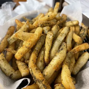 Za'atar Fries were good