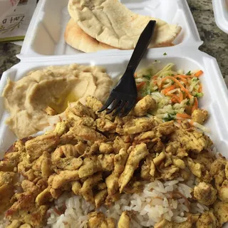 Chicken Shawarma Combo Plate