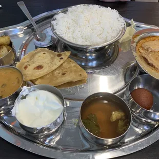 Chicken Thali