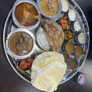 Zaitoon special thaali, good for 2