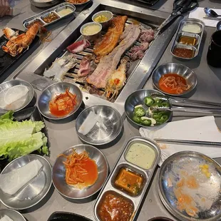 sushi and sashimi, food