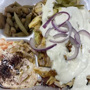 Chicken Shawarma Plate
