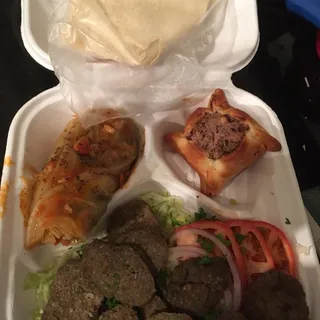 Kafta Meatball Sandwich