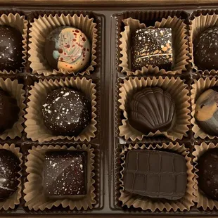Assorted chocolates