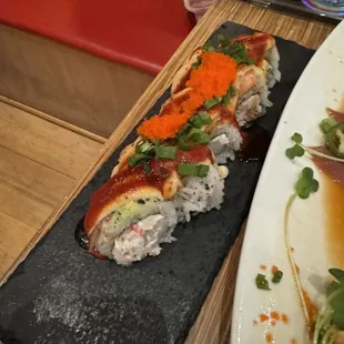 sushi and sashimi, food, sashimi, sushi