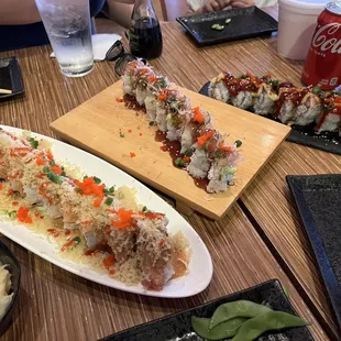 sushi and sashimi, sashimi, food, sushi