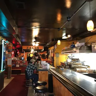 interior, sushi and sashimi