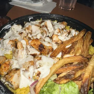 Chicken Tikka Over Rice