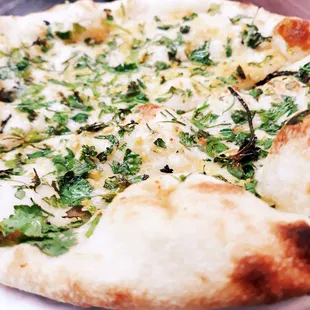 a pizza on a plate