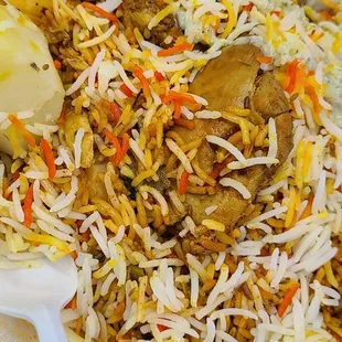 Chicken bryani