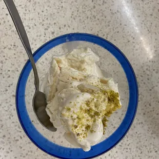 Afghani Ice cream, (Shir yakh, Bastani, Kulfi Malalai)