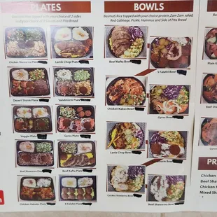 Picture menu