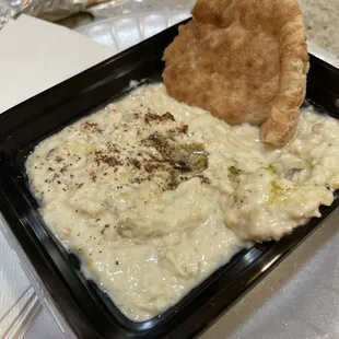Baba Ganouj and Pita