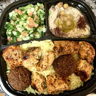 Chicken Kabob Plate