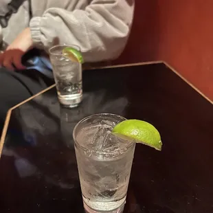 Gin and tonic