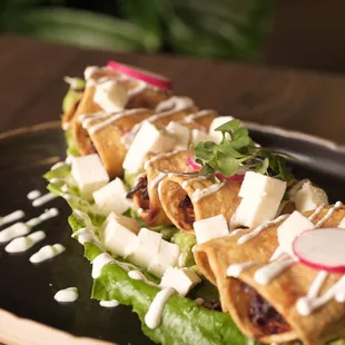 Chicken Tinga Taquitos