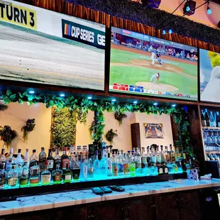 Bartop view.