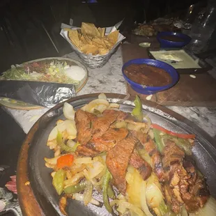 Steak Fajitas