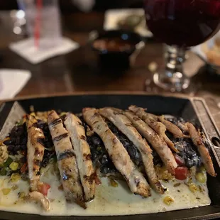 Chicken Skillet and Sangria