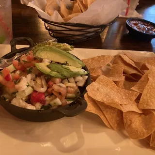 Ceviche Tostada