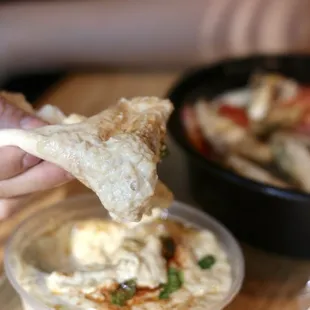 Baba Ghannuj ($4.95) - very good, strong smoky flavor and creamy texture