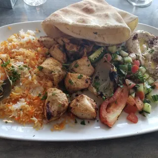 Chicken Kabob Plate
