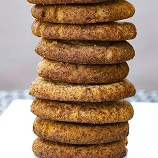 1.2 carb snickerdoodle cookies, low carb, sugar free, gluten free